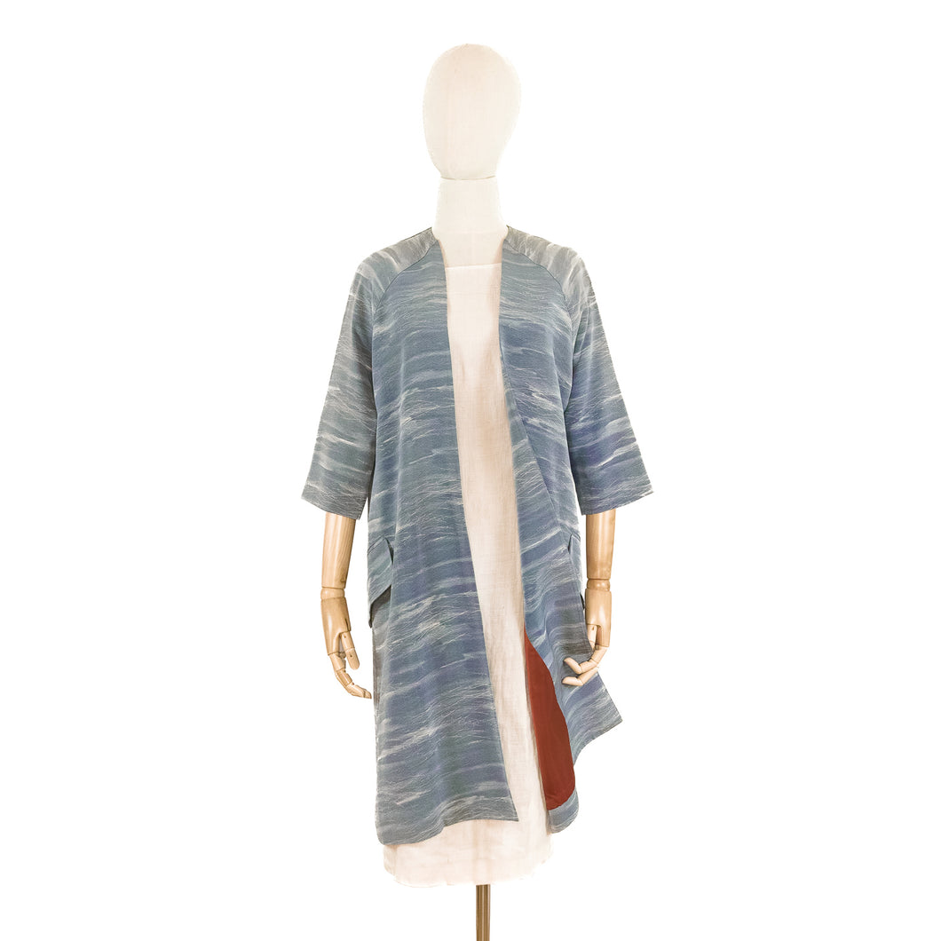 vintage kimono silk coat