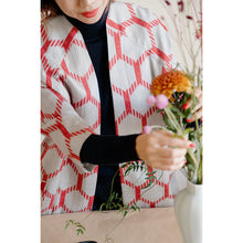 画像をギャラリービューアに読み込む, vintage kimono silk coat
