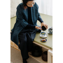 画像をギャラリービューアに読み込む, vintage kimono silk coat
