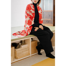 Load image into Gallery viewer, vintage kimono silk coat
