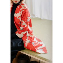 Load image into Gallery viewer, vintage kimono silk coat
