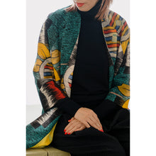 Load image into Gallery viewer, vintage kimono silk coat

