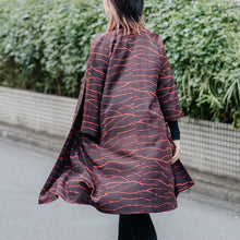 Load image into Gallery viewer, vintage kimono silk coat
