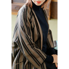 Load image into Gallery viewer, vintage kimono silk coat
