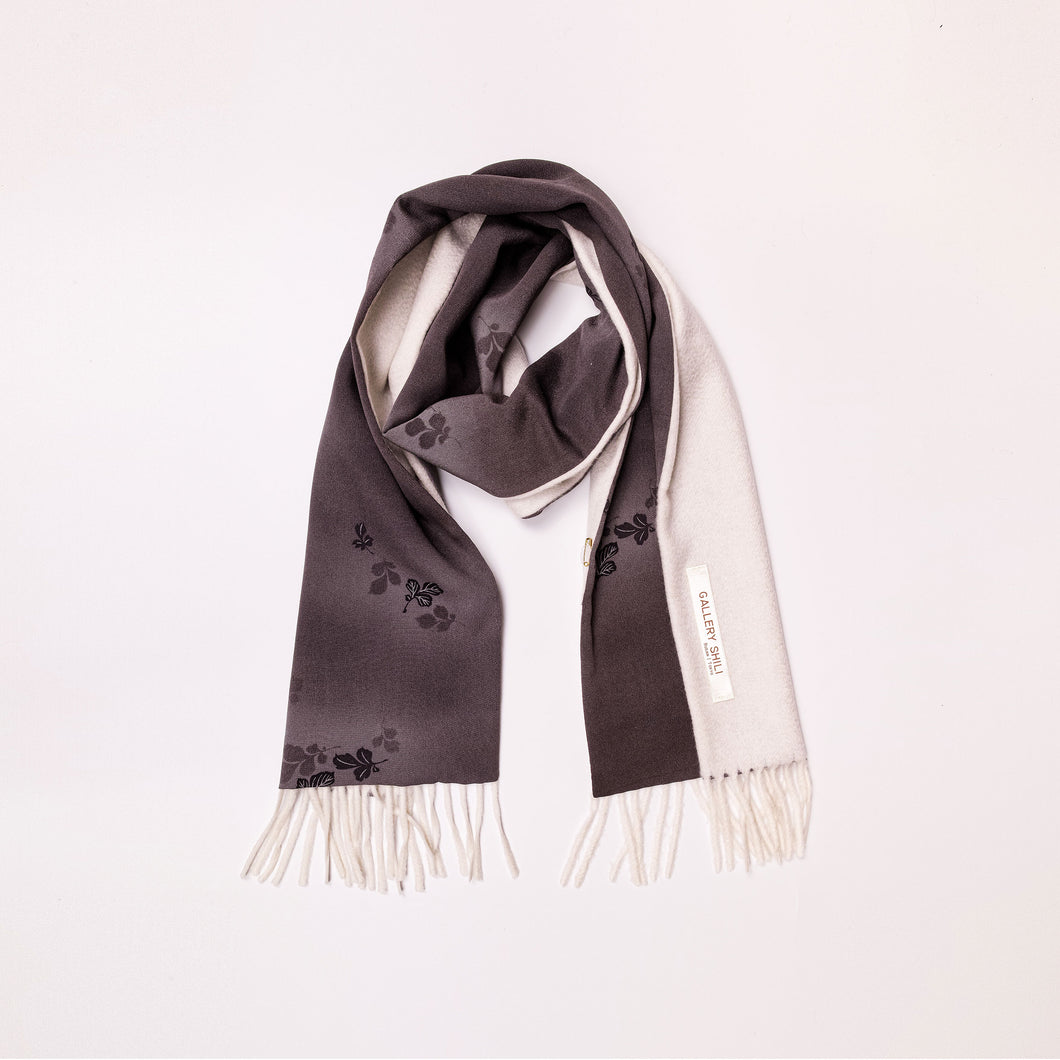 vintage kimono cashmere scarf