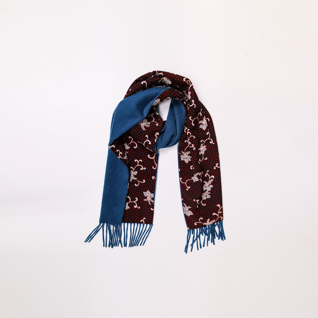 vintage kimono cashmere scarf
