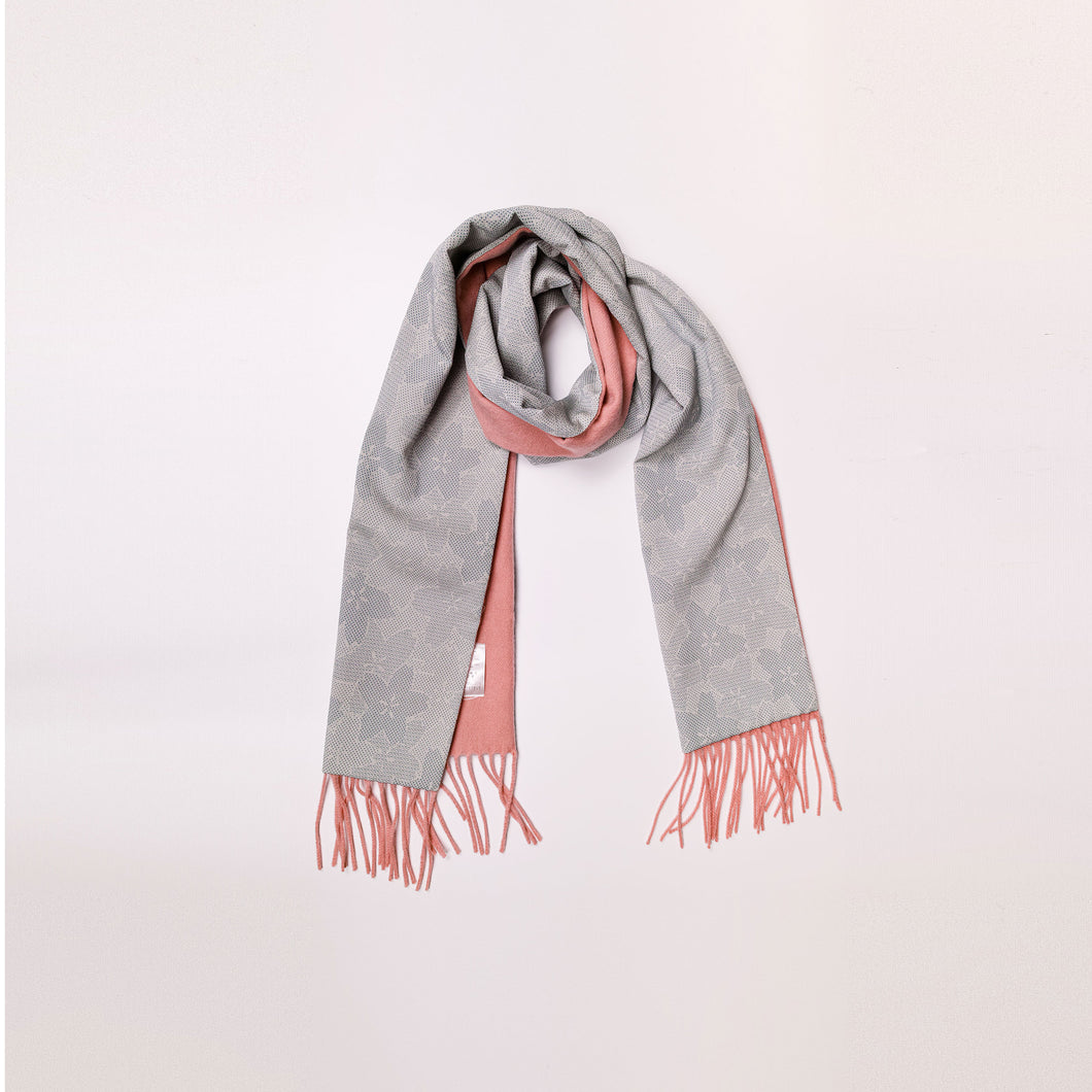 vintage kimono cashmere scarf