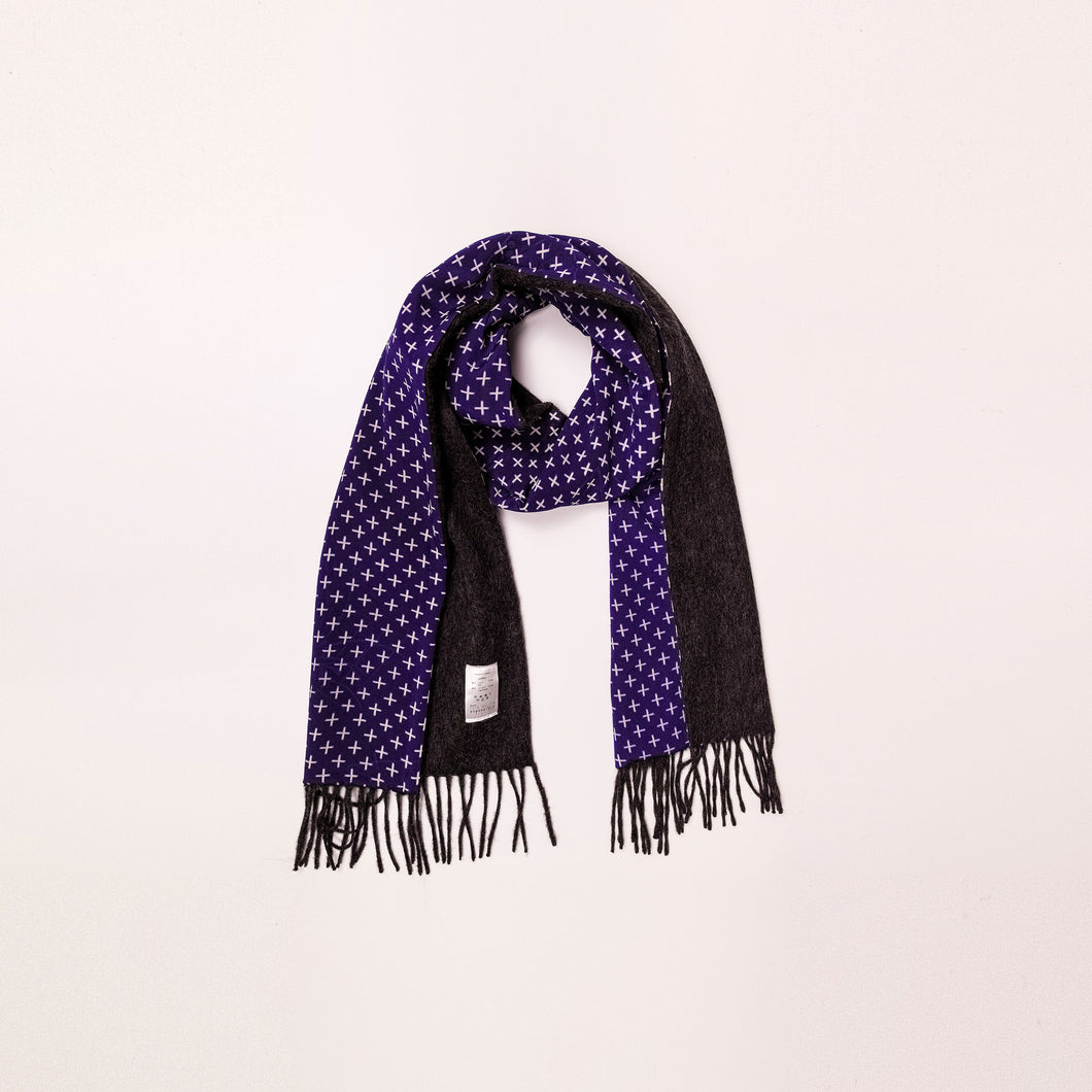 vintage kimono cashmere scarf