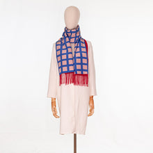画像をギャラリービューアに読み込む, vintage kimono cashmere scarf
