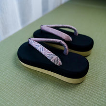Load image into Gallery viewer, Vintage Kimono Zori Sandal
