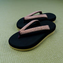 Load image into Gallery viewer, Vintage Kimono Zori Sandal
