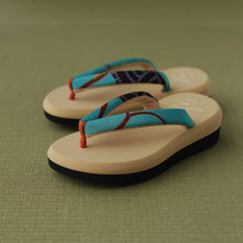 Load image into Gallery viewer, vintage kimono zori (size S)
